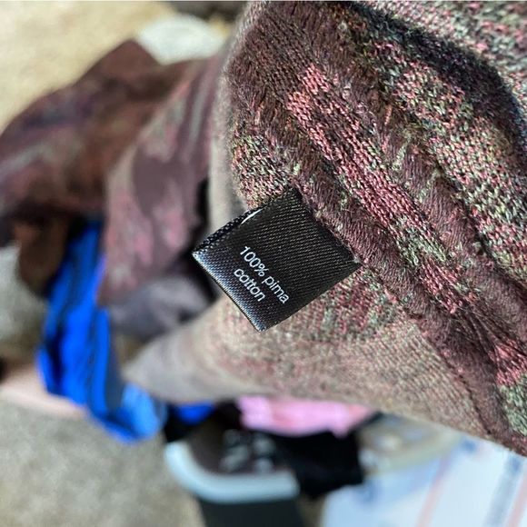 Peruvian Connection Autumn Foliage Sweater Dress Large - Picture 6 of 8